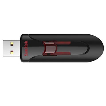 SanDisk 2er-Pack 16 GB Glide 3.0 USB-A-Stick mit Einzugsmechanismus (SDCZ600-016G-B35) im Bundle mit (1) Everything But Stromboli Lanyard