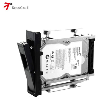 Seaocloud 5,25" Trayless Mobile Rack CD-ROM 3,5" Internal SATA Hard Drive Adapter