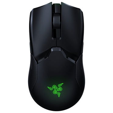 Razer Viper Ultimate – Leichtgewichtige kabellose Gaming-Maus & RGB-Ladestation: Hyperspeed-Funktechnologie – Optischer Sensor mit 20.000 DPI – Nur 74 g leicht – 70 Stunden Akkulaufzeit – Quecksilberweiß