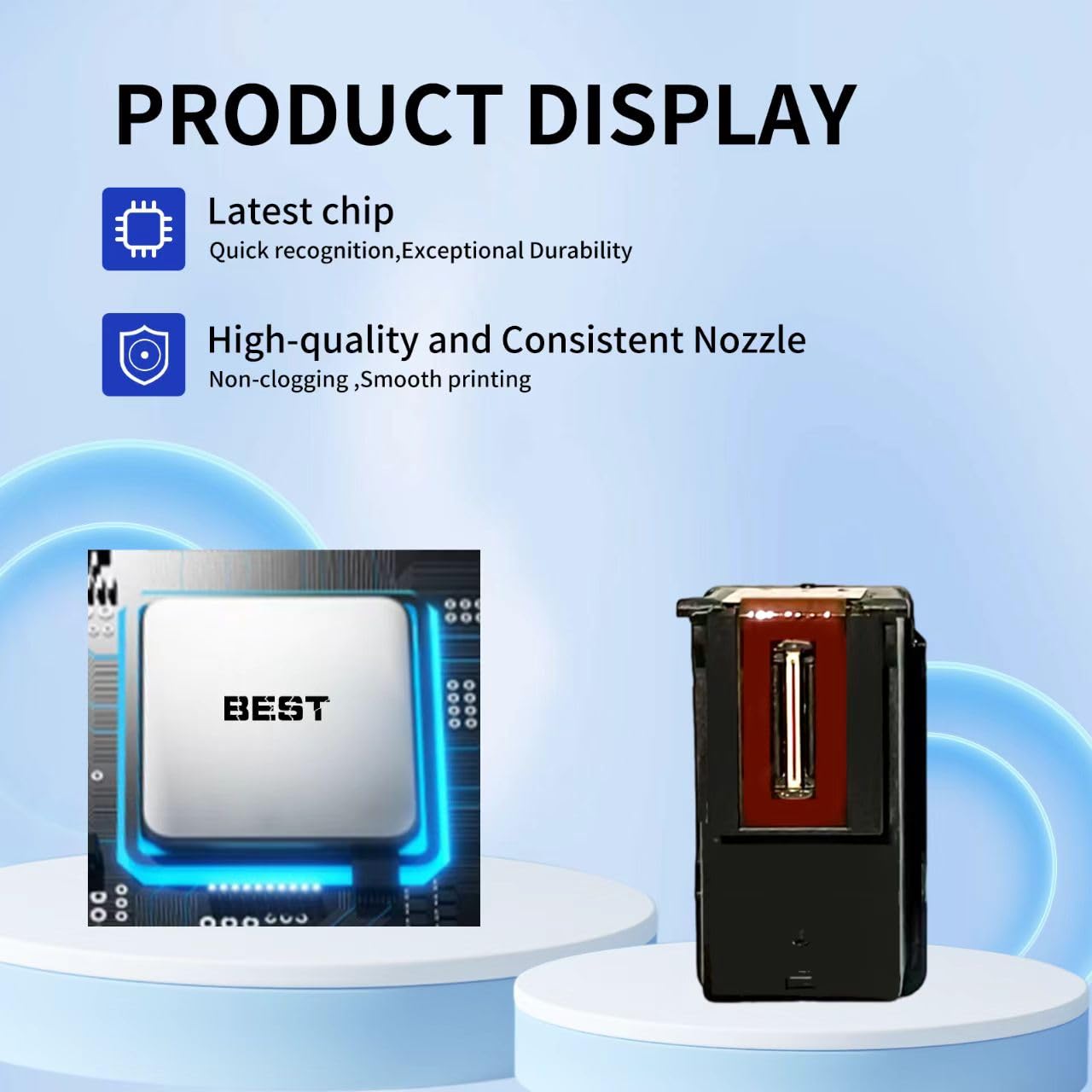 PFKink 245XL Schwarze Tintenpatrone als Ersatz für Canon PG-245, PG-245XL, PG 245, 245XL, 245 XL und PG-243. Kompatibel mit Canon PIXMA MX492, MX490, MG2920, MG2420 und MG2520.