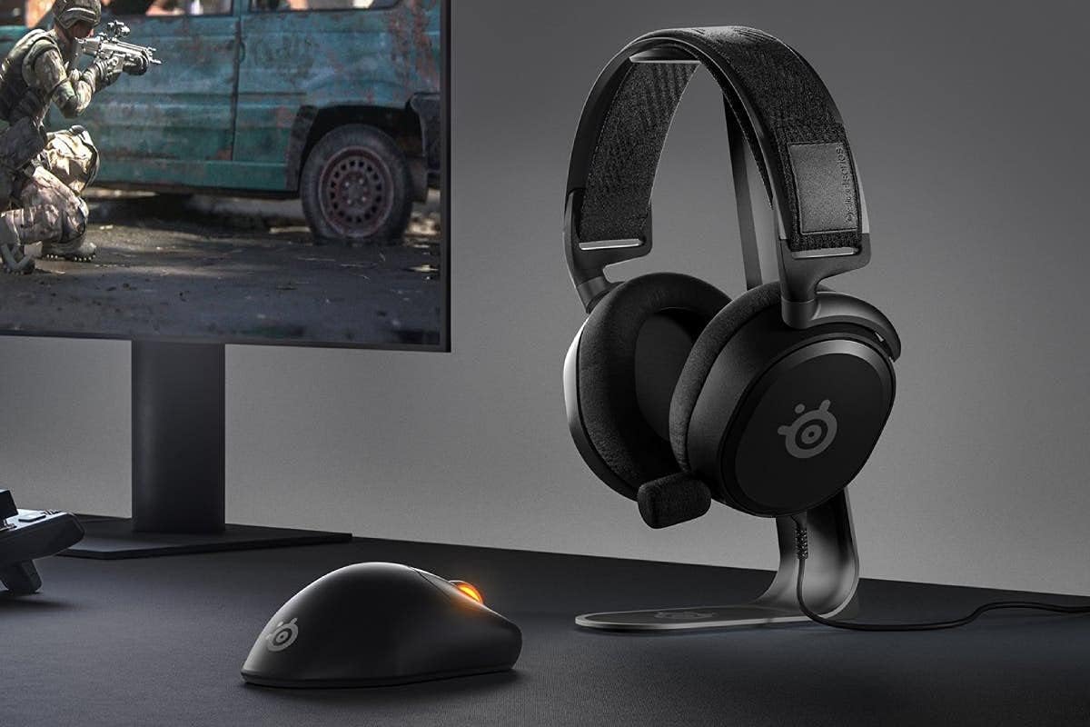 SteelSeries Arctis Prime – Gaming-Headset für kompetitives Gaming – Hochwertige Audiotreiber – Plattformübergreifend kompatibel, Schwarz