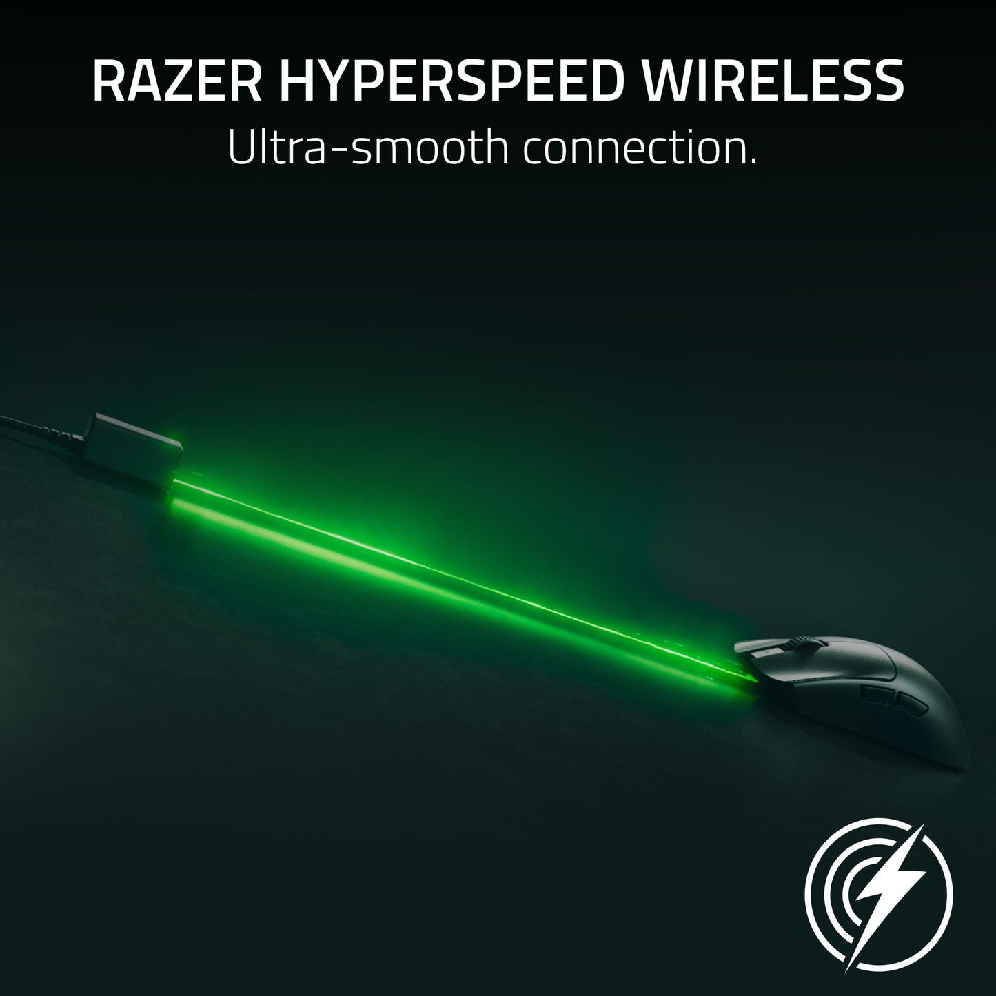 Razer Viper V3 Pro Kabellose Gaming-Maus für E-Sport: Symmetrisch – 54 g leicht – 8.000 Abtastraten – 35.000 DPI optischer Sensor – Optische Schalter der 3. Generation – 8 programmierbare Tasten – 95 Stunden Akkulaufzeit – Schwarz (Generalüberholt)