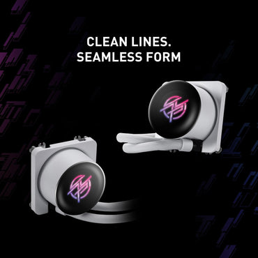 MSI MPG CORELIQUID P13 360 Weiß – AIO ARGB CPU-Flüssigkeitskühler – 360-mm-Radiator – LGA 1851/AM5-kompatibel – 2,1"-IPS-LCD-Bildschirm – Drei 120-mm-ARGB-PWM-Lüfter – Uni-Bracket – Weiß