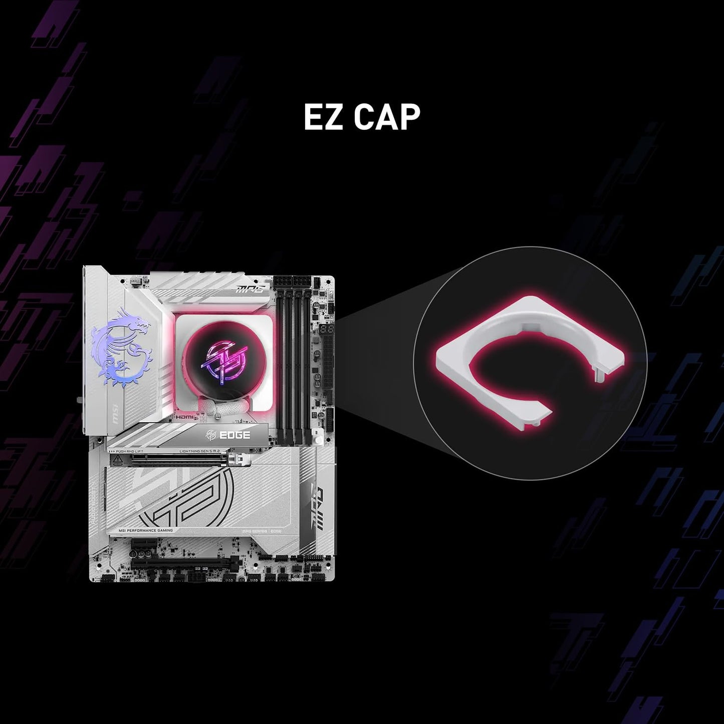 MSI MPG CORELIQUID P13 360 Weiß – AIO ARGB CPU-Flüssigkeitskühler – 360-mm-Radiator – LGA 1851/AM5-kompatibel – 2,1"-IPS-LCD-Bildschirm – Drei 120-mm-ARGB-PWM-Lüfter – Uni-Bracket – Weiß