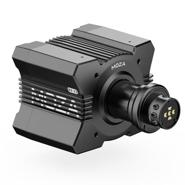 MOZA R9 V3 Direktantrieb-Servomotor-Lenkradbasis für Rennsimulationen, 9 Nm Force-Feedback-Lenkradbasis, anpassbarer Standalone-Lenkradbasis-Simulator für PC-Rennspiele, schwarz