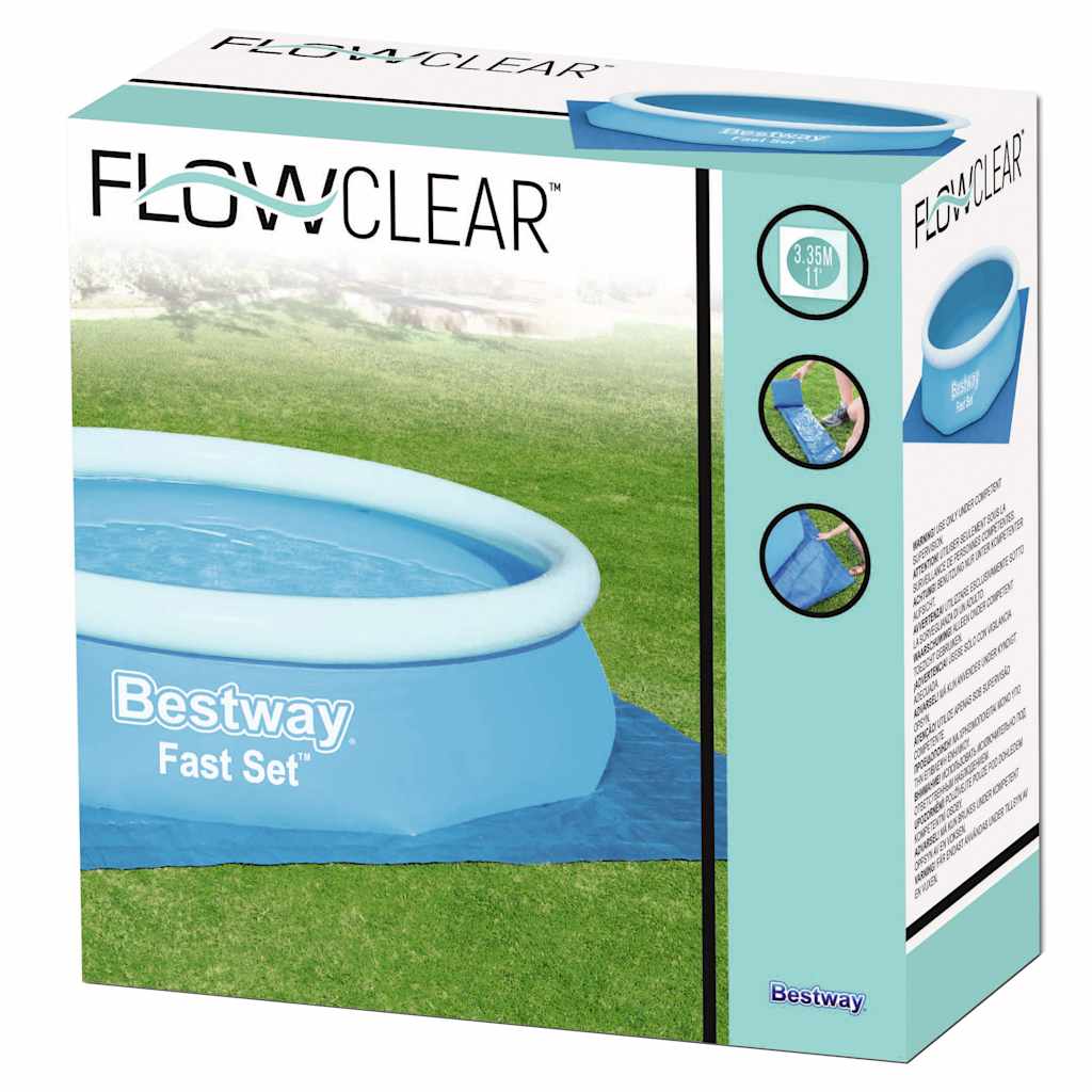 Bestway Pool-Bodenplane Flowclear 335×335 cm