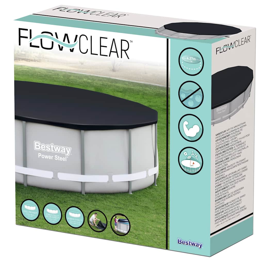 Bâche de piscine Bestway Flowclear 427 cm