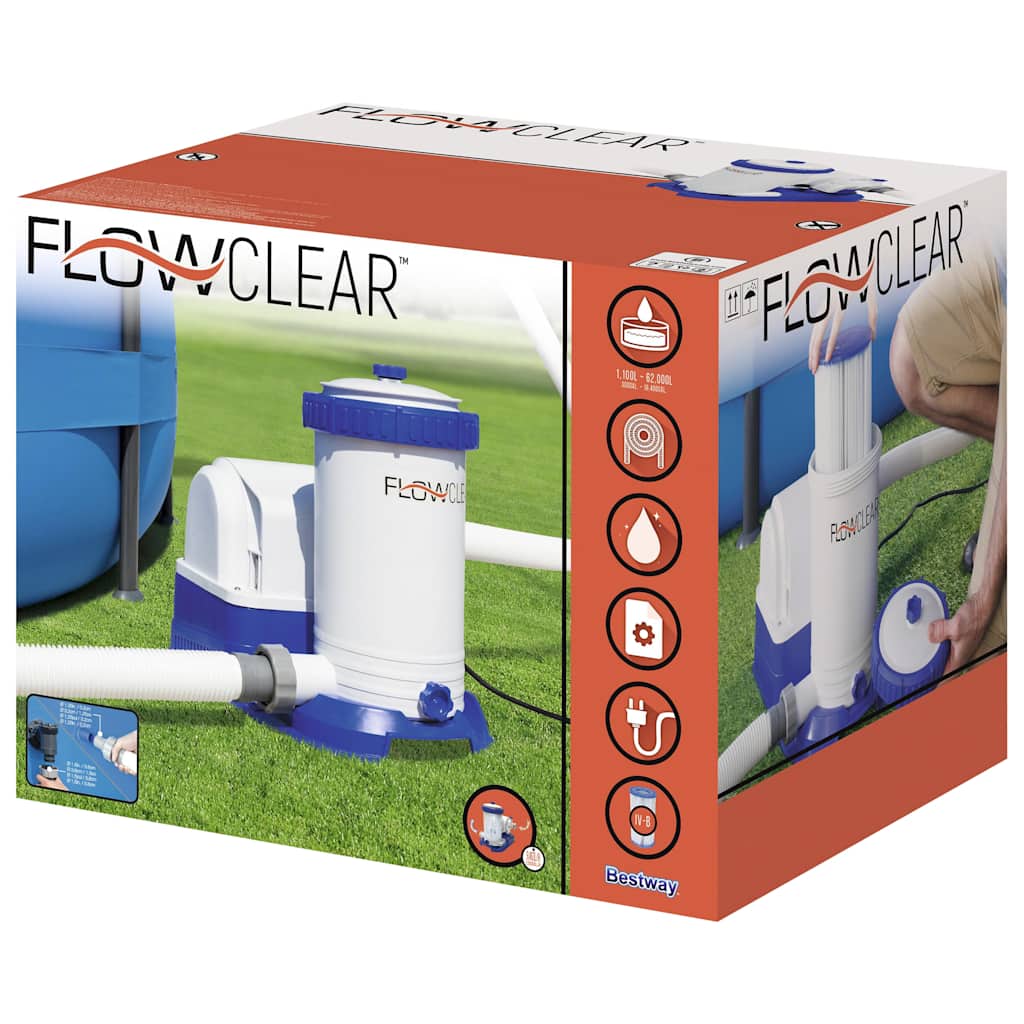 Bestway Flowclear Pool-Filterpumpe 9463 L/h