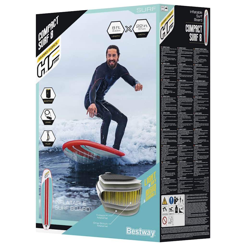 Bestway Hydro-Force Compact Surf 8 SUP gonflable 243x57x7 cm