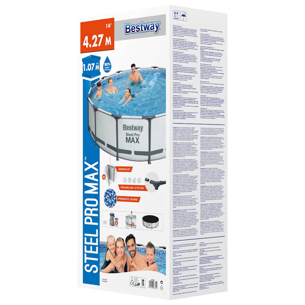 Set de piscine Steel Pro MAX Bestway 427x107 cm