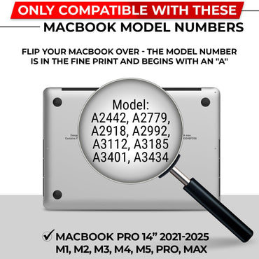 SightPro Magnetischer Blickschutz für MacBook Pro 14 Zoll (2021–2025, M1–M5, Pro, Max) – Patentierter, abnehmbarer Blickschutzfilter für Laptops