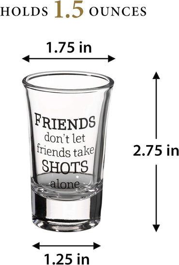 Lillian Rose Party-Schnapsgläser, 4er-Set