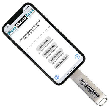 Photo Backup Stick for Android (128GB) - Back Up Photos and Videos from Android Phones & Tablets