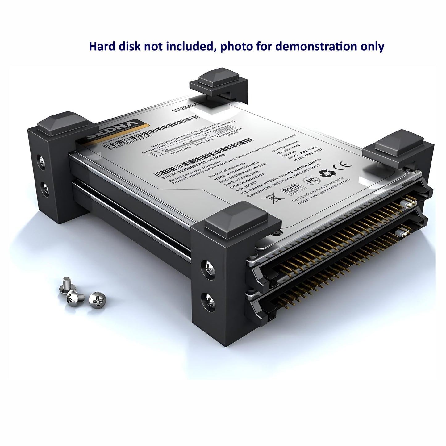 SEDNA – Gummiständer für 2,5"-/3,5"-Festplatten (3 Stück pro Packung) – Festplatte/SSD nicht im Lieferumfang enthalten