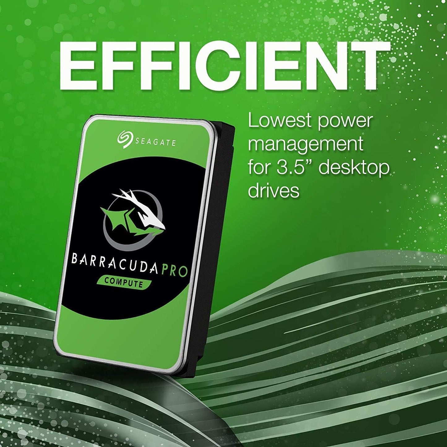 Seagate BarraCuda Pro 12 TB interne Festplatte (HDD) – 3,5 Zoll SATA 6 Gbit/s 7200 U/min 256 MB Cache für Computer, Desktop-PC und Laptop – Frustfreie Verpackung (ST12000DM0007) (Generalüberholt)