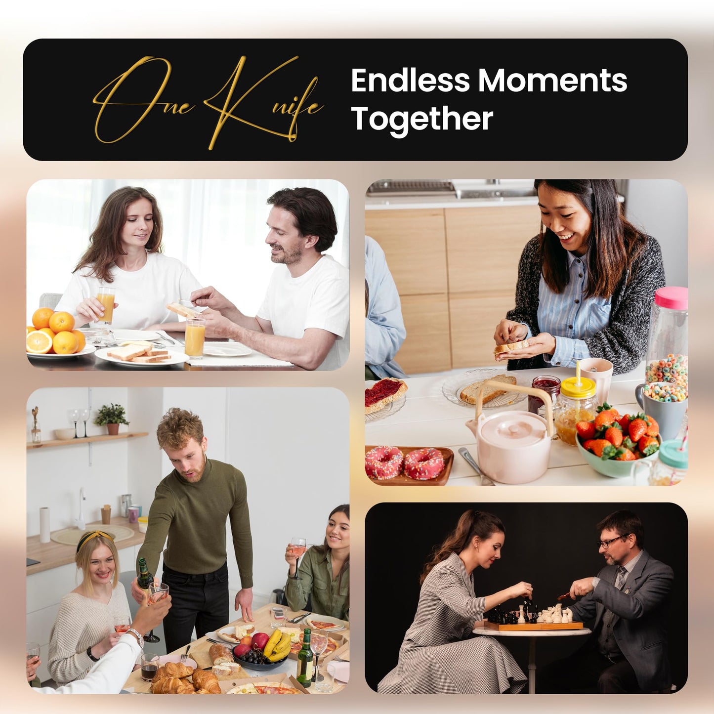 Nevkha Edelstahl-Buttermesser – 3-in-1-Messer: Butterstreicher & Küchenhelfer, Kaltbutterstreicher, Butterlockenformer & Mikroreibe, spülmaschinenfest