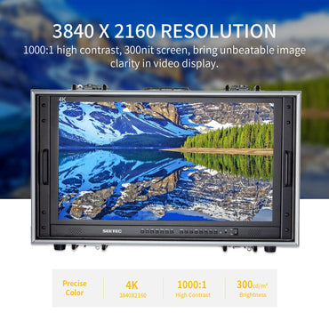 SEETEC 4K280-9HSD-CO 27 Zoll 4K Ultra-HD-Auflösung Tragbarer Broadcast-Regiemonitor