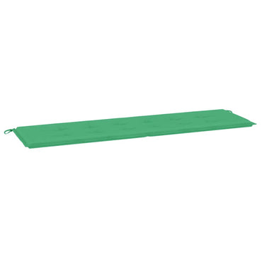vidaXL Coussin de banc de jardin vert 180x50x3 cm en tissu Oxford