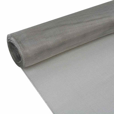 vidaXL Grillage 100x1000 cm Acier inoxydable 202