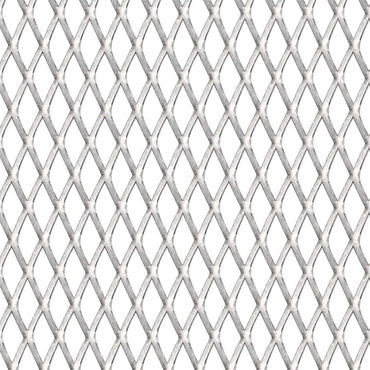 vidaXL Tapis de grille en métal déployé en acier inoxydable 100x85 cm 20x10x2 mm