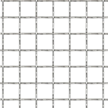 vidaXL Grillage ondulé en acier inoxydable 50 × 50 cm 11 × 11 × 2 mm