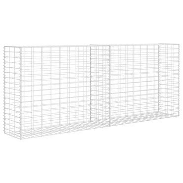 vidaXL Gabion Acier galvanisé 85x30x200 cm