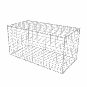 vidaXL Panier de gabion en acier 100×50×50 cm