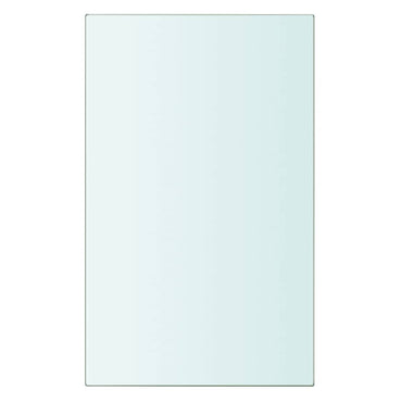 vidaXL Regalboden Glas Transparent 20x12 cm