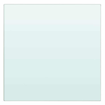 vidaXL Regalboden Glas Transparent 20x20 cm