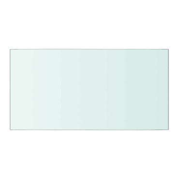 vidaXL Regalboden Glas Transparent 40x20 cm