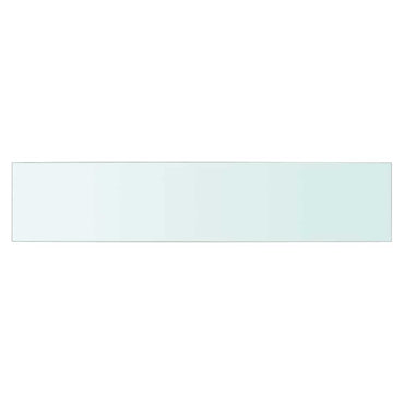vidaXL Étagère en verre transparent 70x15 cm