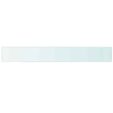 vidaXL Étagère Verre Transparent 110x15 cm