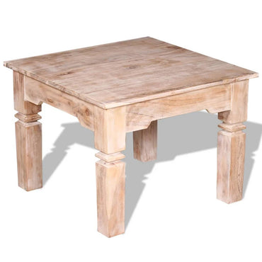 vidaXL Table basse en bois d'acacia 60x60x45 cm
