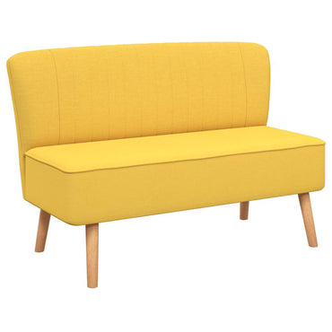 vidaXL Sofa Stoff 117x55,5x77 Gelb