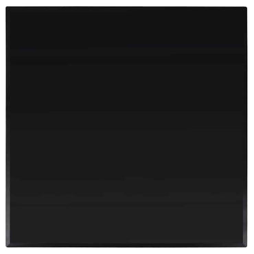 vidaXL Plateau de table en verre trempé carré 700 x 700 mm