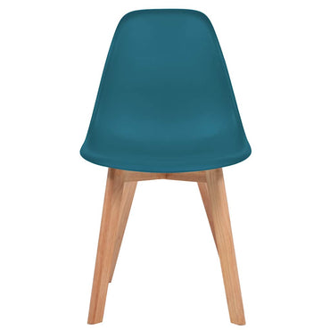 vidaXL Chaises de salle à manger 6 pcs Turquoise Plastique