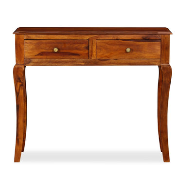 vidaXL Konsolentisch Massivholz Akazie 90x32x76 cm