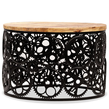 vidaXL Table basse en bois de manguier massif 60x40 cm