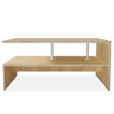 vidaXL Table basse Aggloméré 90x59x42 cm Chêne