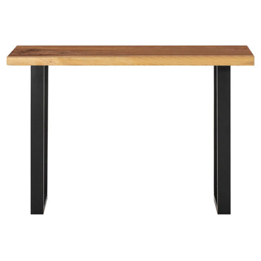 vidaXL Konsolentisch Suar-Holz Massiv 110 x 35 x 75 cm