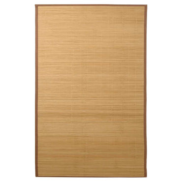 vidaXL Tapis en bambou 100 x 160 cm Marron