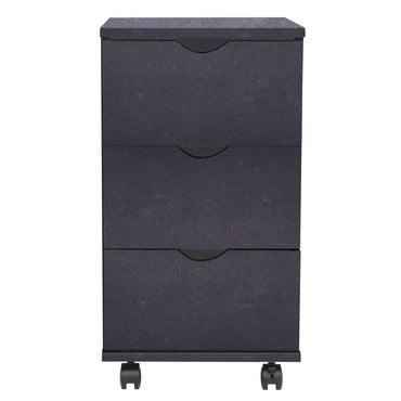 vidaXL Schubladenelement 33×45×60 cm Schwarz