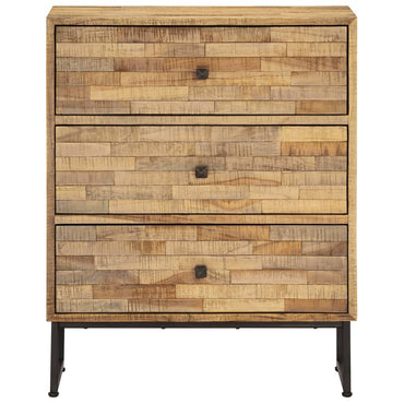 vidaXL Sideboard Recyceltes Teakholz 60x30x75 cm