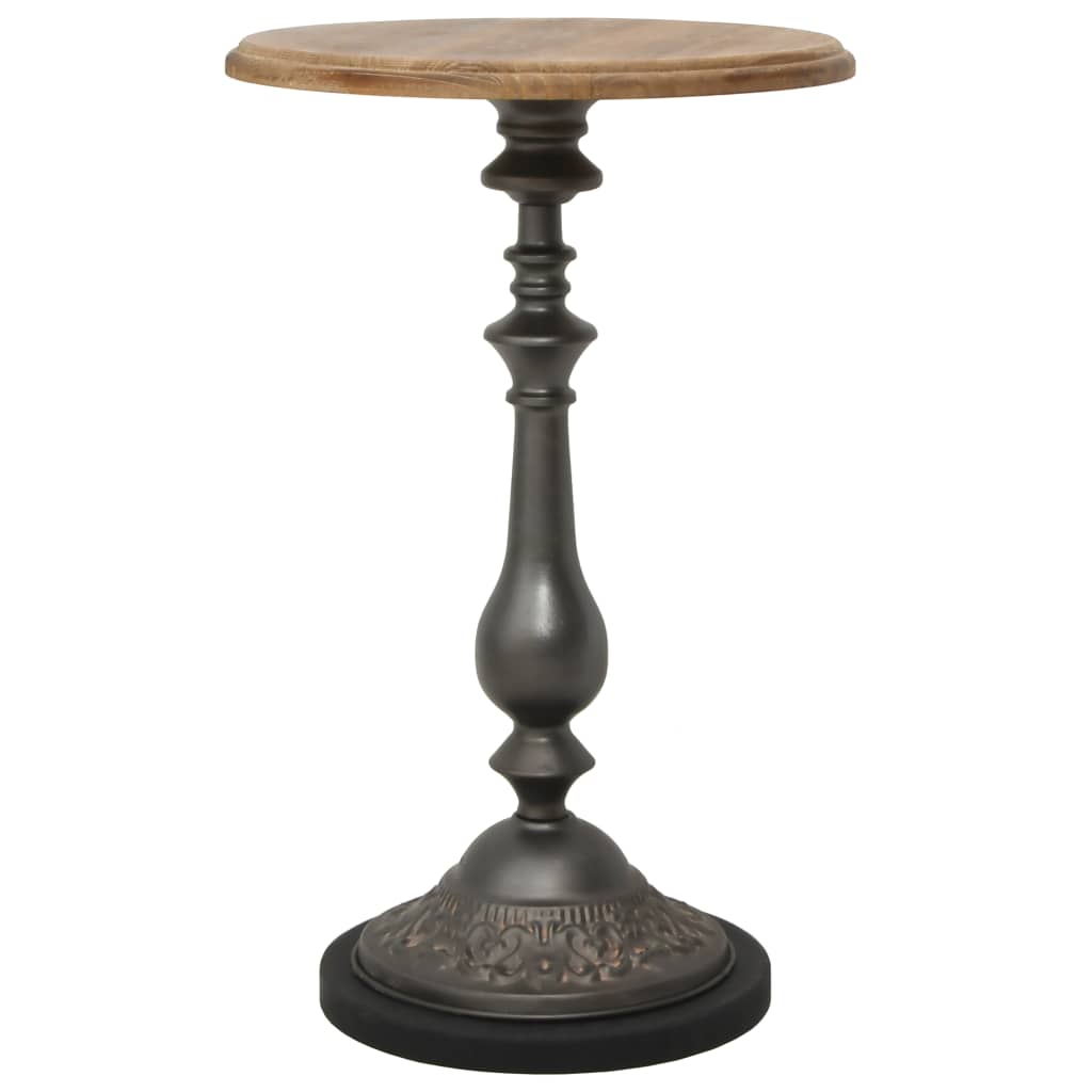 vidaXL Beistelltisch Tannenholz Massiv 40 x 64 cm Braun