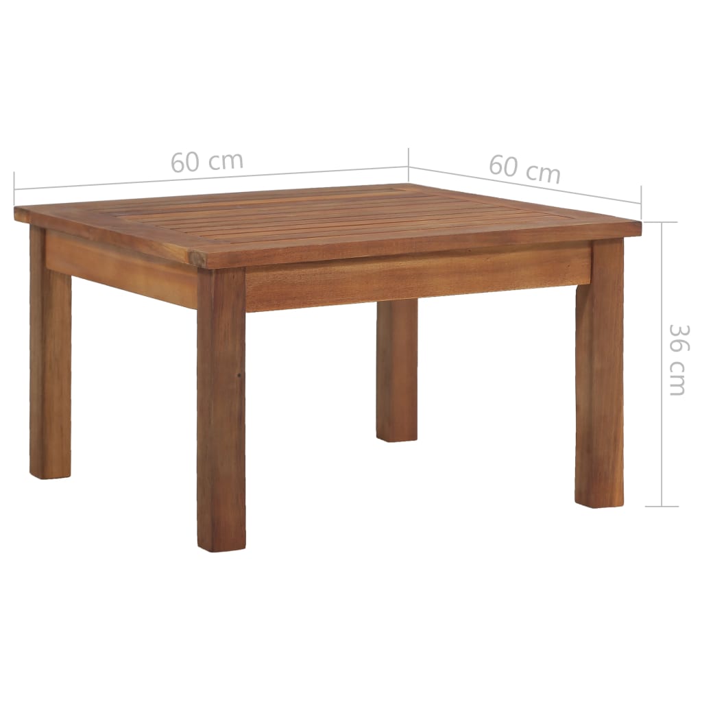 vidaXL 4-tlg. Garten-Lounge-Set mit Kissen Poly-Rattan Braun