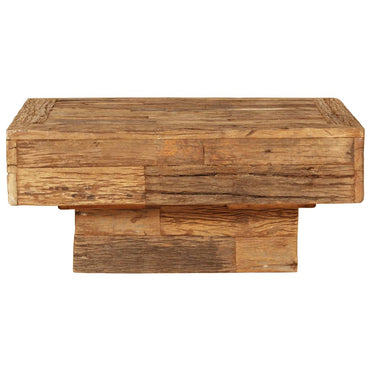 vidaXL Couchtisch Altholz Massiv 70x70x30 cm