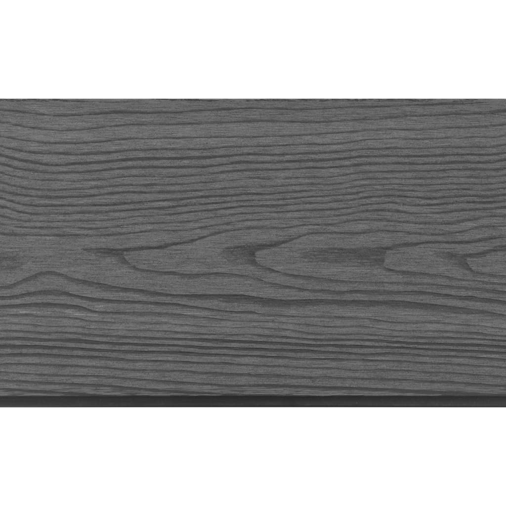 vidaXL Ersatz-Zaunbretter 9 Stk. WPC 170 cm Grau