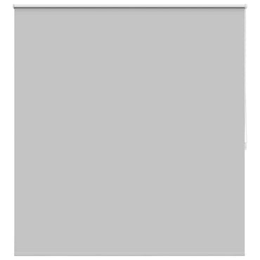 vidaXL Store occultant 164,4 x 175 cm, largeur de tissu 160 cm, gris