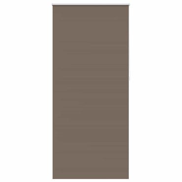 vidaXL Store occultant 124,4 x 230 cm, largeur du tissu 120 cm, marron café