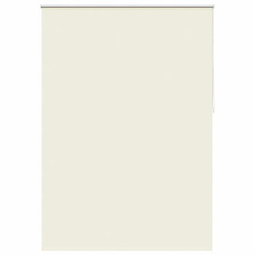 vidaXL Store enrouleur occultant 144,4 x 230 cm, largeur de tissu 140 cm, blanc cassé